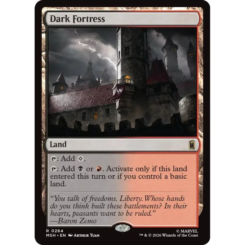 Dark Fortress | MSH | 264 | NM/Rare | 030-MTG-R